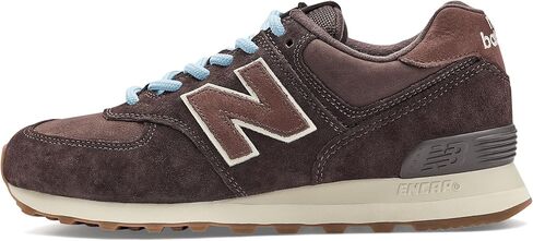 حذاء رياضي نسائي من New Balance WL574V2، رمادي داكن/ملح البحر الداكن، 7.5 in Saudi Arabia