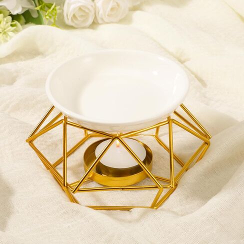 4 Pcs Romantic Essential Oil Burner Black Metal Wax Melt Bird Nest Style Tealight Wax Warmer Delicate Tealight Candle Holder Candle Tart Burne Home Wedding Decoration in Saudi Arabia