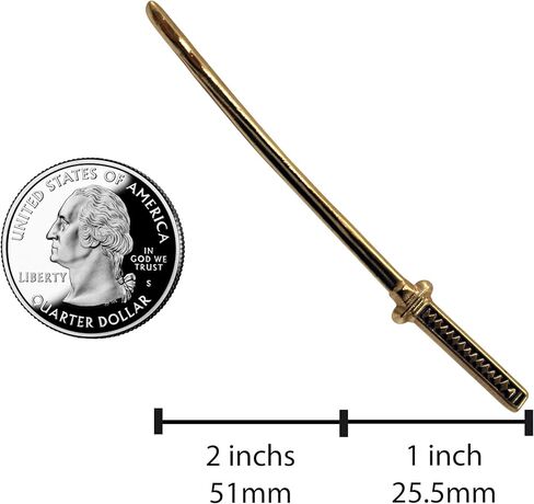 Katana 3D Enamel Pin - Samurai Sword Pin in Saudi Arabia