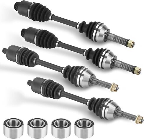 Front Rear Left Right CV Axle Drive Shaft Set for Polaris Sportsman 500 800 570 400 EFI HO Forest Replaces for 1332881 1332656 ATV Replacement-4PCS in Saudi Arabia