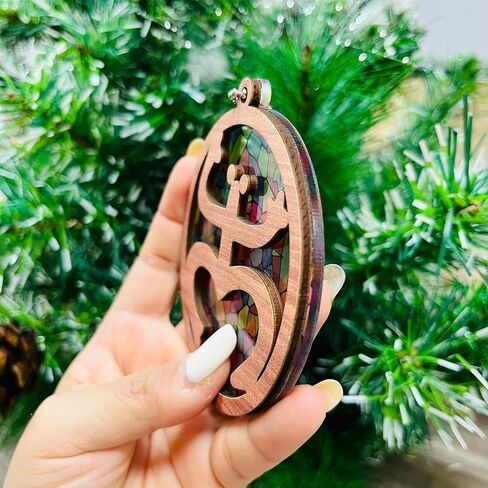 Taino Sol Car Charm Hanging Accessories, Puerto Rico Symbol Suncatcher Christmas Ornaments for Tree, Colorful Boricua Ornament, Unique Birthday Gifts for Family, Boss, Puerto Rican, Housewarming in Kuwait