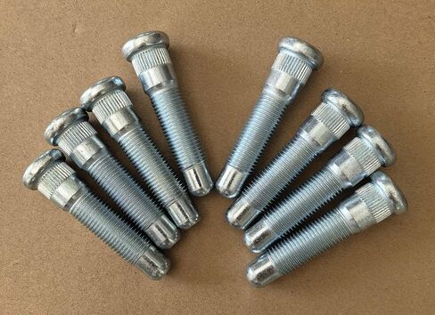 8pcs M14*1.5 15.8mm Knurl Serrated Stud 610-428 Replacement for Chevrolet Silverado 2500 3500 Express GMC Sierra Savana 2500 3500 Yukon 8-Lugs Wheel in Saudi Arabia