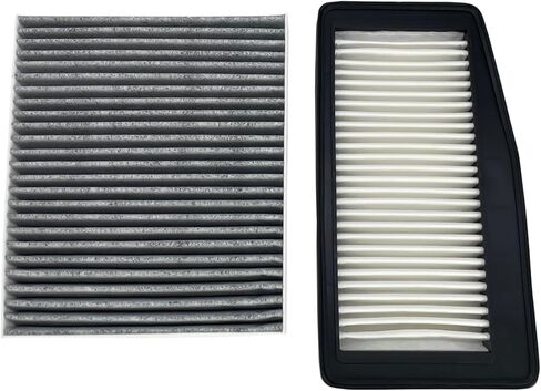 96910360 Engine Air Filter and 13271190 Cabin Air Filter Set Fit For 2013-2015 Chevy Spark L4 1.2L in Kuwait