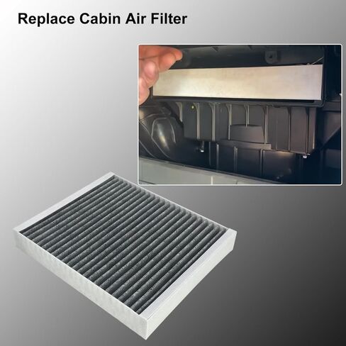 96910360 Engine Air Filter and 13271190 Cabin Air Filter Set Fit For 2013-2015 Chevy Spark L4 1.2L in Kuwait