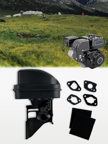 YAMAKATO Air Filter Housing Assembly for Predator Non Hemi 212 Engine Harbor Freight 69730 212cc 6.5HP R210-III Air Filter Cover Air Cleaner Box Assy in Saudi Arabia