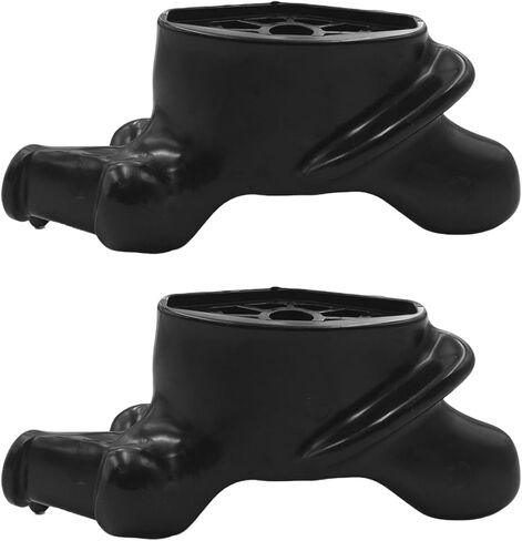 4-120129B رأس بطة مبدل الإطارات (عبوة من قطعتين) لرأس بطة آلة الإطارات TCX50/515/550، رأس بطة بلاستيكي أسود على شكل جناح لتغيير إطارات ورشة العمل in Kuwait