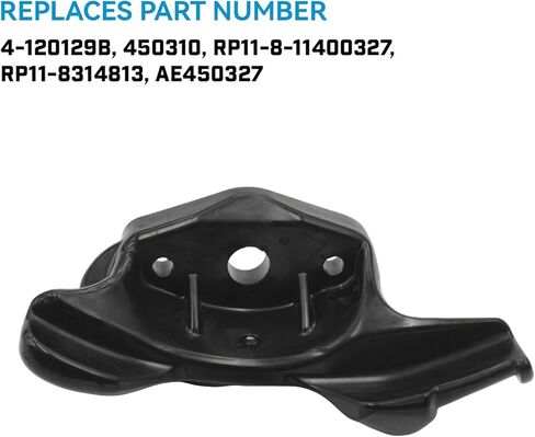 4-120129B رأس بطة مبدل الإطارات (عبوة من قطعتين) لرأس بطة آلة الإطارات TCX50/515/550، رأس بطة بلاستيكي أسود على شكل جناح لتغيير إطارات ورشة العمل in Kuwait