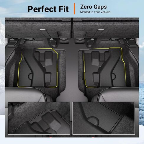 powoq 2nd حصيرة تخزين تحت المقعد متوافقة مع 2024 2025 Toyota Tacoma UnderSeat منظم حصيرة استبدال بطانة التخزين لملحقات Toyota Tacoma 2024 2025 in Kuwait