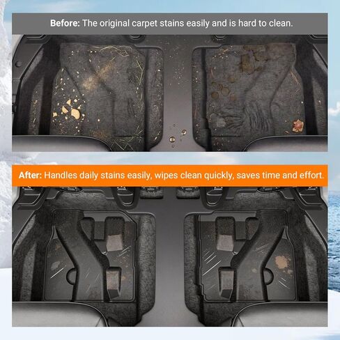 powoq 2nd حصيرة تخزين تحت المقعد متوافقة مع 2024 2025 Toyota Tacoma UnderSeat منظم حصيرة استبدال بطانة التخزين لملحقات Toyota Tacoma 2024 2025 in Kuwait