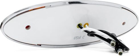 Pro LED 45583PTP 6-5/8" with 4 Amber LEDs Side Marker Light Kit with Chrome Bezel - Replaces Grote 45583-12 Volt DC in Kuwait