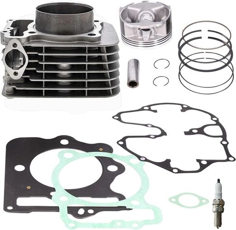 397cc 85mm Cylinder Piston Kit with Rings and Gaskets, Compatible with ATV TRX400EX XR400R TRX400X 1996-2014 in Kuwait