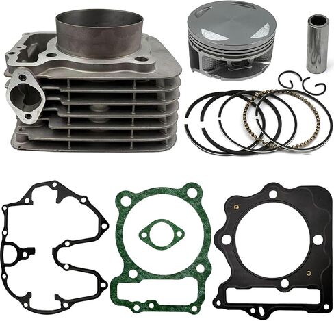 397cc 85mm Cylinder Piston Kit with Rings and Gaskets, Compatible with ATV TRX400EX XR400R TRX400X 1996-2014 in Saudi Arabia