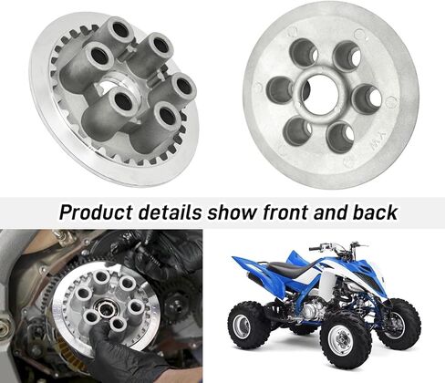 طقم حشية لوحة الضغط الداخلي والمحور الداخلي لمركز القابض متوافق مع Yamaha Raptor 700/700R 2006-2024 OEM# 1S3-16351-00-00 1S3-16371-10-00 in Saudi Arabia