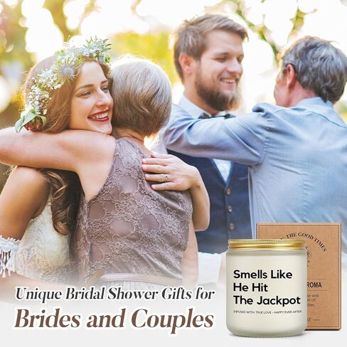 هدايا حفل الزفاف، هدية العروس لحفلات الزفاف، والخطوبة، وحفلات العزوبية، وهدايا خطوبة مضحكة للعروس، هدية يوم الزفاف للنساء صديقاتها المتزوجين حديثًا، شمعة معطرة باللافندر in Kuwait