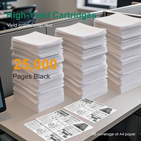 خراطيش حبر سوداء معاد تصنيعها 56F1U00 (25000 صفحة) عالية الإنتاجية متوافقة مع طابعات Lexmark 56F1U00 56F1000 56F1H00 56F1X00 لطابعات MS521 MS621 MS622 MX521 MX522 MX622 in Kuwait