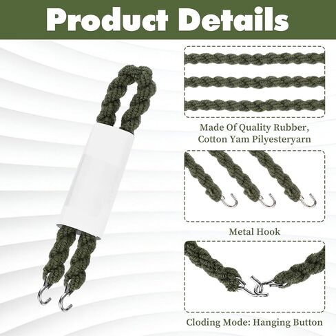 12 Pcs Elastic Boot Straps, Boot Blouses Straps, Elastic Blousing Bands with Metal Hooks, Leg Garters for Army, Navy, Outdoors Sports in Kuwait