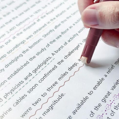 8 قطع قلم تحديد منحني لألوان التمييز اللطيفة، علامات تمييز ذات طرف مزدوج، علامات يومية لا تنزف، ألوان متنوعة لخطوط رفيعة بـ 8 ألوان، مجموعة أقلام تحديد ملونة للوازم المكتبية اللطيفة in Kuwait