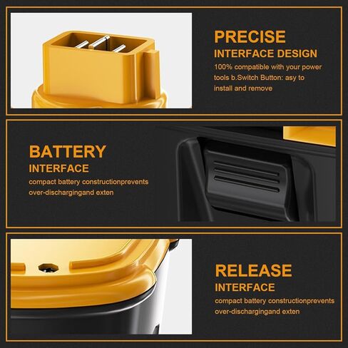 Replace for Dewalt 12V 5.0Ah Battery DCB120 Lithium Ion Replacement Battery for Dewalt 12V Max DCB123 DCB127 Cordless Power Tools in Kuwait