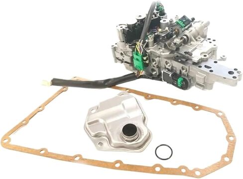 JF011E Transmission Valve Body With Solenoids Filter Kit For 2007-2018 Mitsubishi Lancer Compatible For Rogue Altima Jeep Patriot in Saudi Arabia