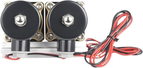 العالمي DC12V 200PSI الهواء الدراجات محطة مزدوجة صمام الملف اللولبي المنوع تعليق السيارات in Kuwait