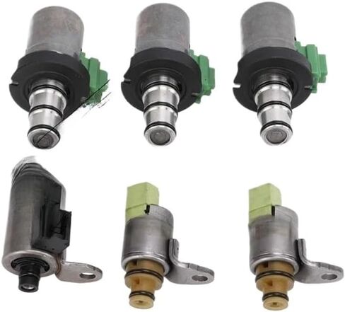 6 قطعة مجموعة صمامات الملف اللولبي ناقل الحركة 4F27E 48420K-R متوافق مع فورد فوكس مازدا 2 3 5 6 CX-7 48420KR D46950 D48421A in Saudi Arabia