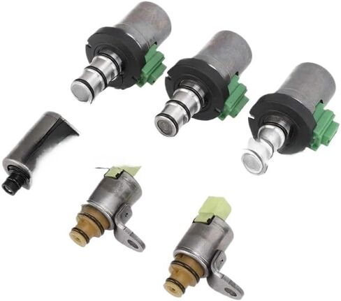 6 قطعة مجموعة صمامات الملف اللولبي ناقل الحركة 4F27E 48420K-R متوافق مع فورد فوكس مازدا 2 3 5 6 CX-7 48420KR D46950 D48421A in Saudi Arabia