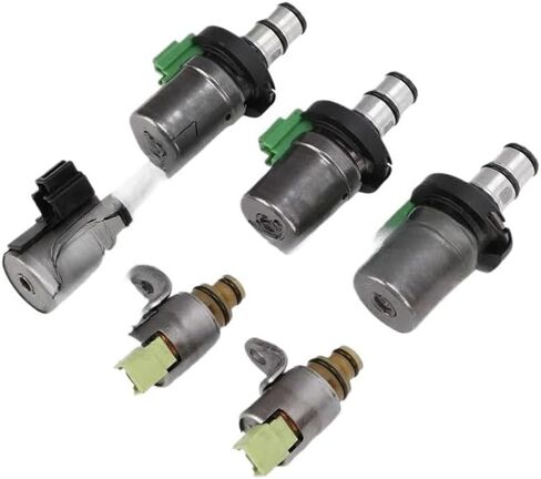 6 قطعة مجموعة صمامات الملف اللولبي ناقل الحركة 4F27E 48420K-R متوافق مع فورد فوكس مازدا 2 3 5 6 CX-7 48420KR D46950 D48421A in Saudi Arabia