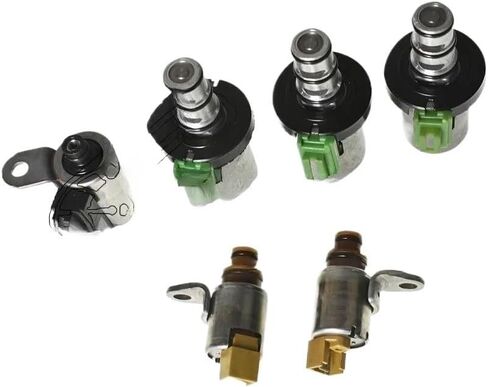 6 قطعة مجموعة صمامات الملف اللولبي ناقل الحركة 4F27E 48420K-R متوافق مع فورد فوكس مازدا 2 3 5 6 CX-7 48420KR D46950 D48421A in Saudi Arabia