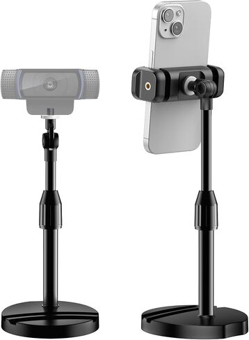 InnoGear webCam Stand Suspension Boom مقص ذراع حامل لـ Logitech WebCam BRIO C920 C920S C922 C922x C925e C930 C930e 1/4"-3/8" و 3/8" برغي لـ Blue Yeti Snowball نانو وغيرها من ميكتي اس in Kuwait