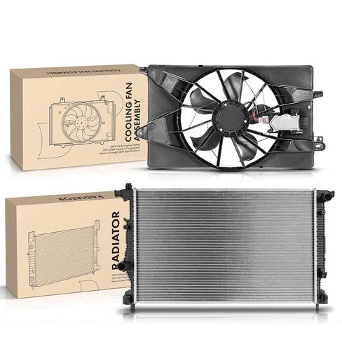 Replacement Parts for 2X Radiator&Cooling Fan Assembly Kit w/Control Modulefor Dodge Dart 2013-2016 Mod-A58PP-108220 in Saudi Arabia