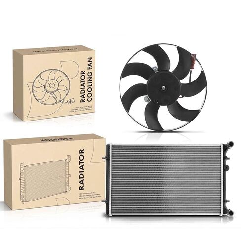 قطع غيار لمجموعة أدوات تجميع المبرد ومروحة التبريد لأودي A3 Volkswagen GTI L4 1.4L L4 2.0L Mod-A58PP-96391 in Kuwait