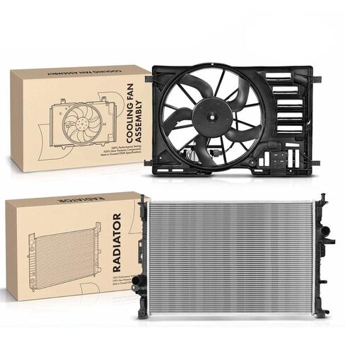 Replacement Parts for Aluminum Radiator&Cooling Fan Assembly Kit for Ford Escape 2013-2016 L4 2.0L Mod-A58PP-44300 in Saudi Arabia