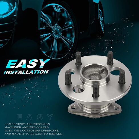 IRONTEK Rear Wheel Hub and Bearing Assembly 512310 Compatible for Lexus 92-01 ES300/99-03 RX300, for Toyota 92-01 Camry/97-01 Camry CE/95-04 Avalon, W/ABS 5 Lugs Wheel Hub Assembly 2 PCS in Saudi Arabia