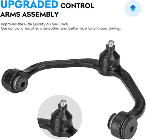 Front Upper Control Arm w/Ball Joints for Ford Ranger 98-11 RWD, Mazda B2300 01-10, B2500 98-01, B3000 98-07, B4000 98-03, 1 Piece Design w/Coil Spring Suspension, Suspension Kits K80054 K80052 in Saudi Arabia