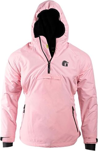 Gator Waders Womens 1/2 Zip Bog Hoodie - Waterproof Windproof Hunting & Offroad Wader Jacket, Comfortable Coral Fleece Lining in Saudi Arabia