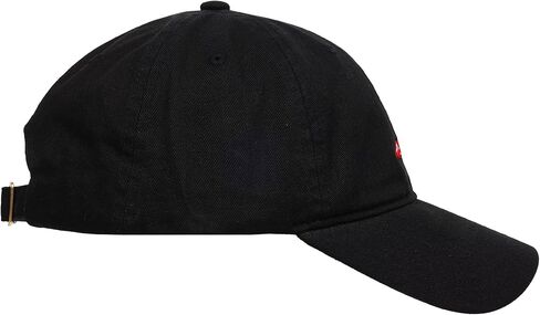 The Devil Wears Prada Baseball Cap, Embroidered Red Stiletto Pitchfork Logo Cap, Adjustable Strapback, Curved Brim Dad Hat, Black in Saudi Arabia