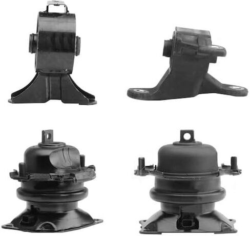 Engine Motor Mount and Transmission Mount Kit - 4-Piece - Compatible with 2011-2016 Honda Odyssey 3.5L V6 in Saudi Arabia