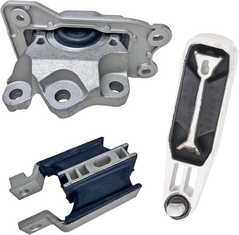 K4484 Torque Strut & Transmission Mount Kit 3pc Compatible with Fits 2017-2021 Volvo S90 2.0L AUTOMATIC | A70013 A70026 A70027 in Saudi Arabia