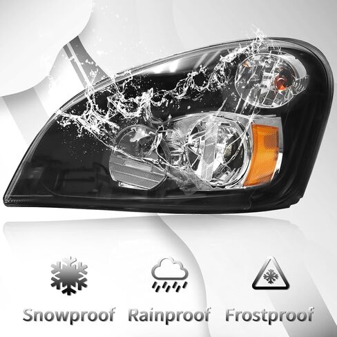 aostirmotor LED Headlights Assembly Compatible with 2008-2017 Freightliner Cascadia, Black Housing Driver side in Kuwait