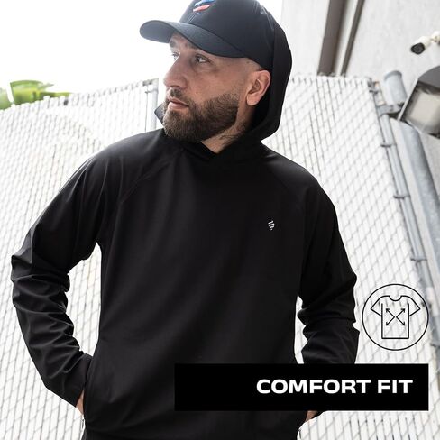 Barber Strong - سترة The Barber - أسود، تقنية Nanoshield، مقاومة للماء، مقاومة للمواد الكيميائية والمبيضات in Kuwait