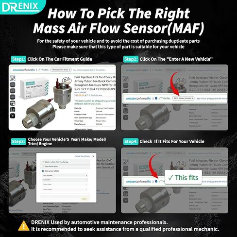 Fuel Injectors 4PCS Fit for-/TOYOTA Corolla 1.8L 2005-2008, /Yaris 1.5L 2006-2018, For-/Pontiac Vibe 1.8L 2005-2008 23250-0D050 23209-0D050 in Kuwait