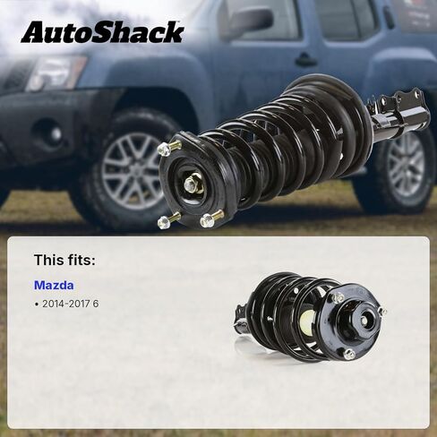 AutoShack Front Complete Strut & Coil Spring Replacement for 2014-2021 Mazda 6 2-PC in Saudi Arabia