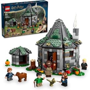 LEGO Harry Potter Hagrid’s Hut: An Unexpected Visit, Harry Potter Toy with 7 Characters and a Dragon for Magical Role Play, Buildable House Toy, Gift Idea for Girls, Boys and Kids Ages 8 and Up, 76428