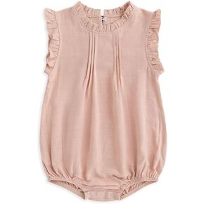 Simplee kids Baby Girl's Romper Summer Onesie Button Sleeveless Baby Girl Outfit Jumpsuit