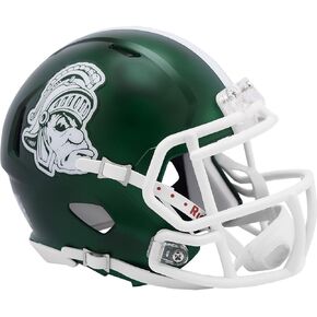 Riddell NCAA Michigan State Spartans Gruff Sparty Revolution Speed Mini Football Helmet