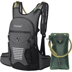 Hafmall Hydration Backpack,2L Water Bladder for Hiking Backpack,12L Water Backpack for Hiking,Running,Biking,Festival Gear