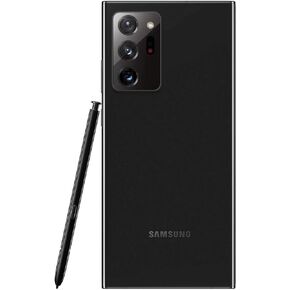 Best OEM Galaxy Note 20 Ultra Back Glass Cover Battery Door Replacement & Adhesive, Pre-Installed Camera Frame for Samsung Galaxy Note 20 Ultra All Carriers Repair Tool (Mystic Black)