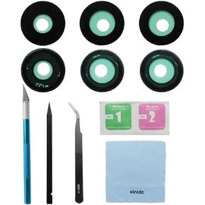 3pcs Original Galaxy Z Fold 3 Back Camera Glass Lens Replacement for Samsung Galaxy Z Fold 3 5G with Adhesive Preinstalled and Repair Tool kit Set in Kuwait