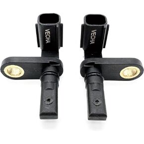 ABS Wheel Speed Sensor Front or Rear Left and Right Compatible for 2007-2017 Toyota Sequoia Tundra | Pack of 2