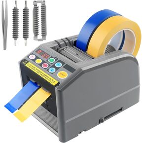 قاطع موزع الأشرطة الأوتوماتيكي، مجموعة قاطعة الأشرطة الكهربائية لآلة قطع الأشرطة تتضمن أجزاء بديلة متوافقة مع شريط عرض 6-60 مم للاستخدام في المكتب والمستودعات وتغليف الهدايا والعبوات in Kuwait